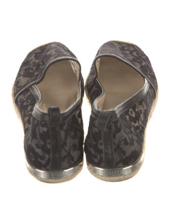 Stuart Weitzman Jute Lace Pattern Espadrilles