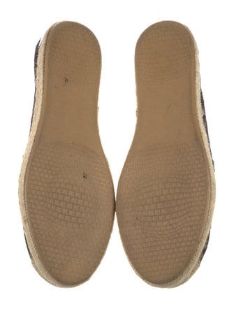 Stuart Weitzman Jute Lace Pattern Espadrilles