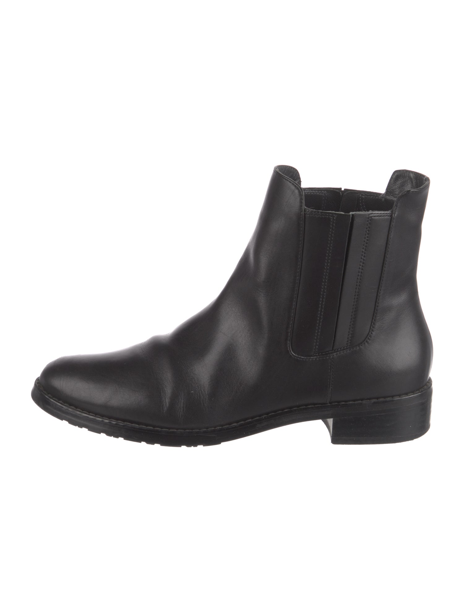 Stuart Weitzman Leather Chelsea Boots