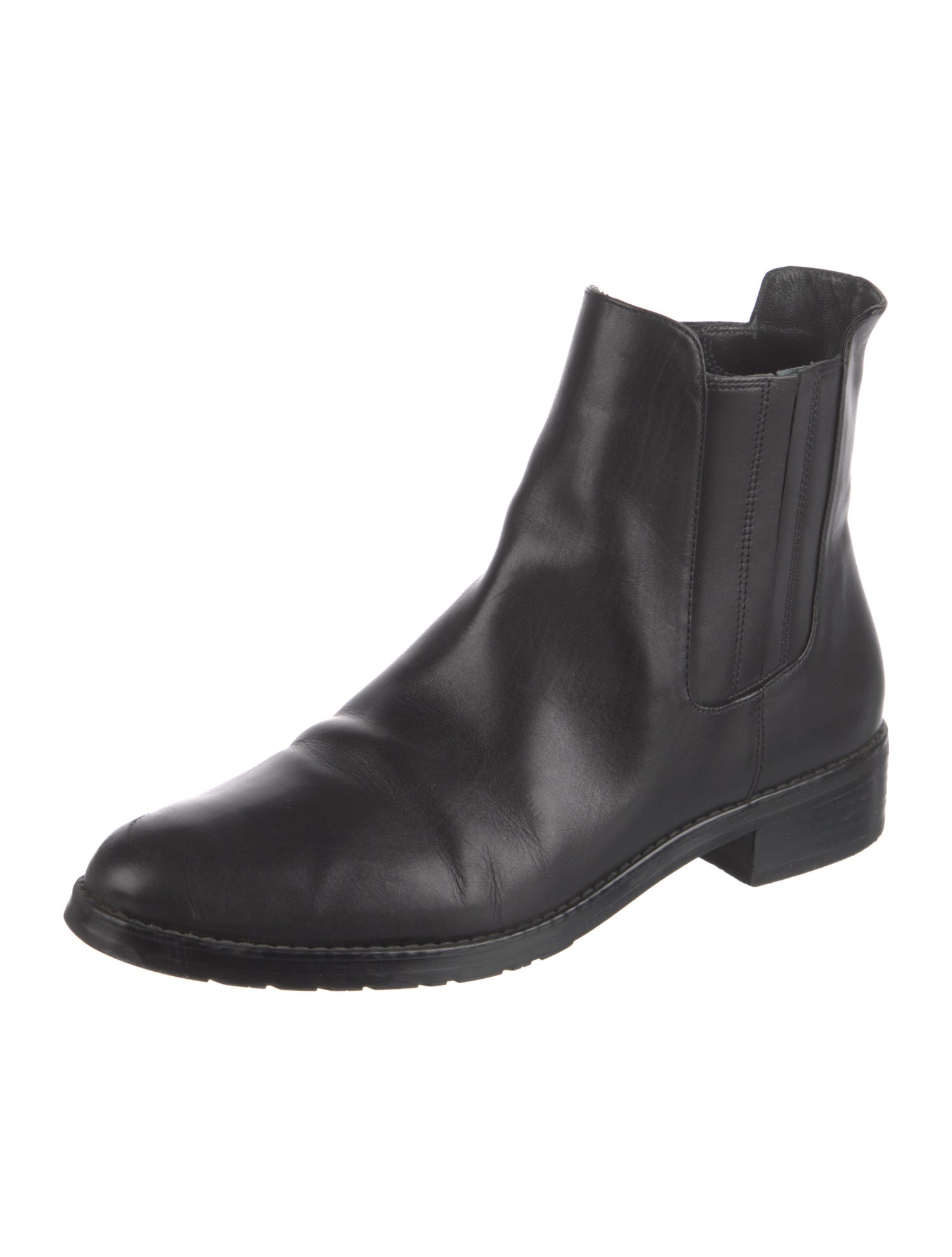 Stuart Weitzman Leather Chelsea Boots