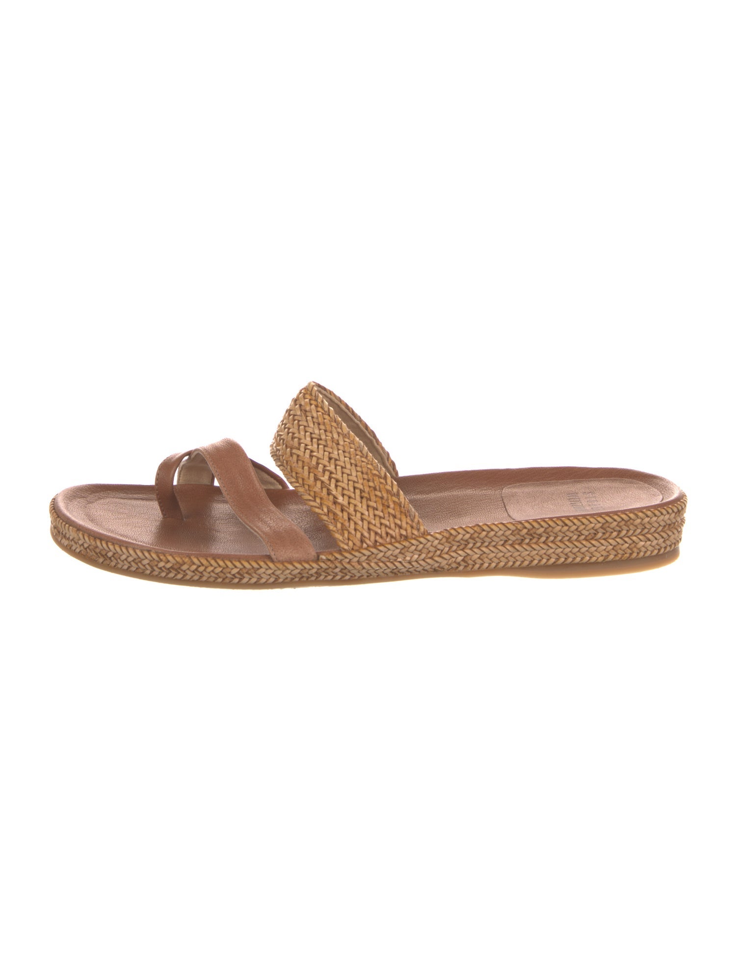 Stuart Weitzman Leather Espadrilles