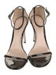 Stuart Weitzman Patent Leather Sandals