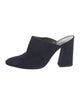Stuart Weitzman Suede Mules