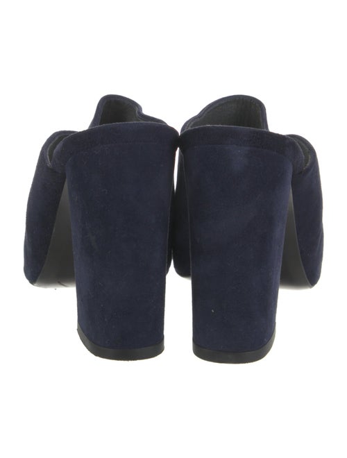 Stuart Weitzman Suede Mules