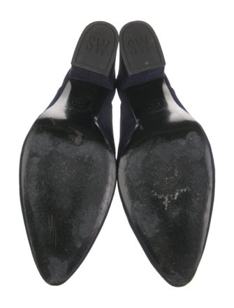 Stuart Weitzman Suede Mules
