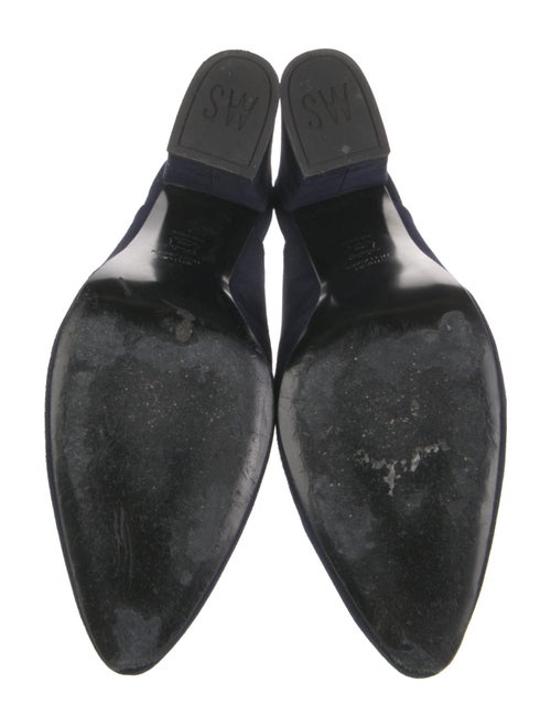 Stuart Weitzman Suede Mules