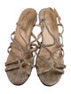 Stuart Weitzman Glitter Glitter Accents Espadrilles