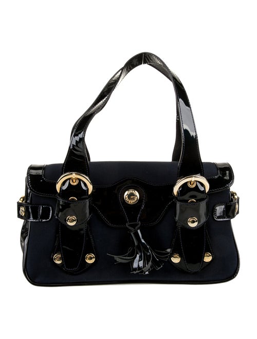 Stuart Weitzman Patent Leather Top Handle Bag