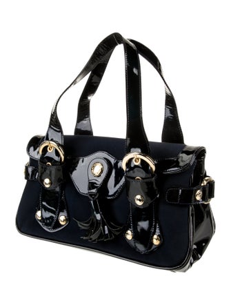 Stuart Weitzman Patent Leather Top Handle Bag