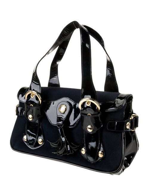 Stuart Weitzman Patent Leather Top Handle Bag