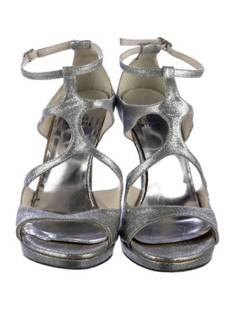 Stuart Weitzman Glitter Sandals