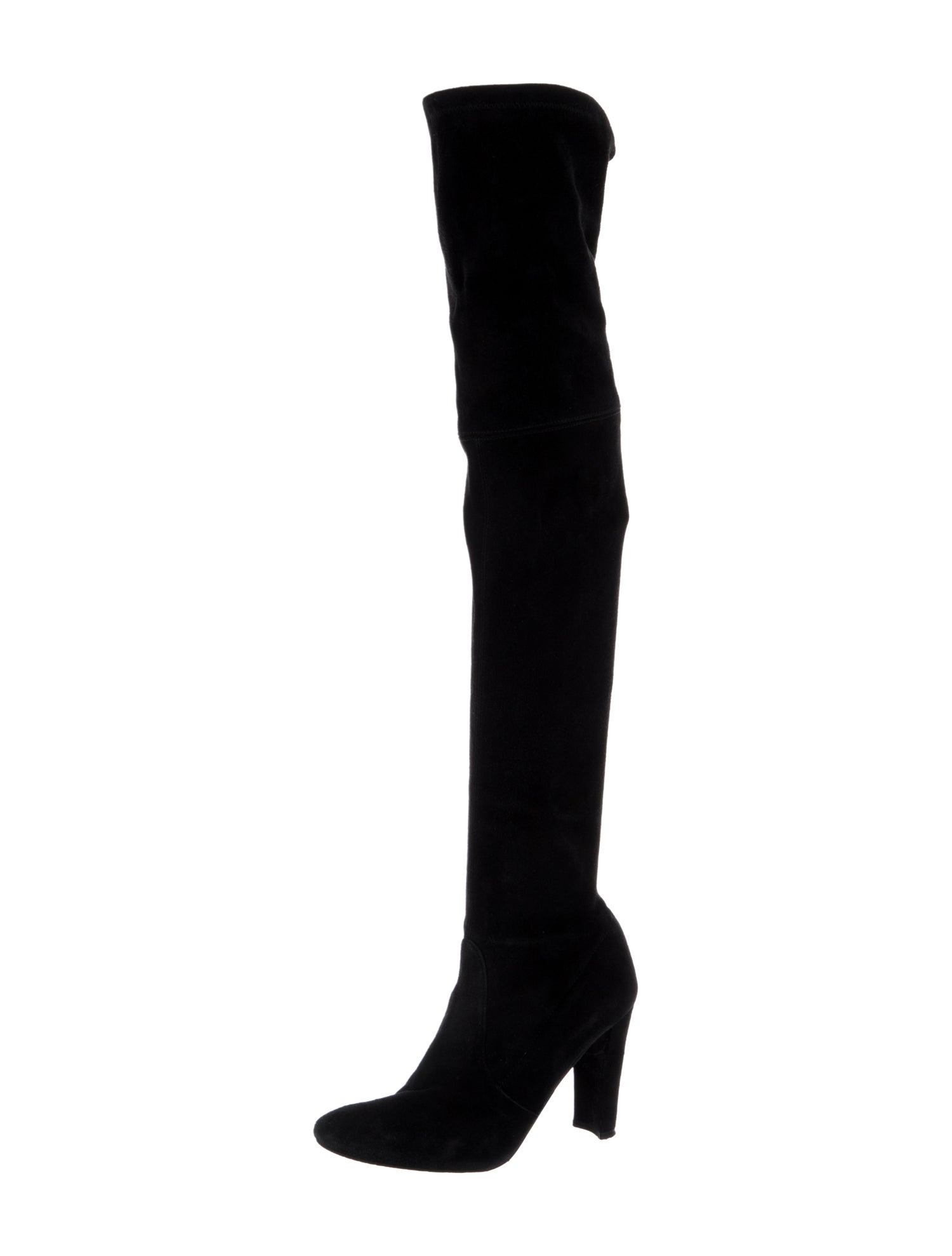 Stuart Weitzman Suede Sock Boots