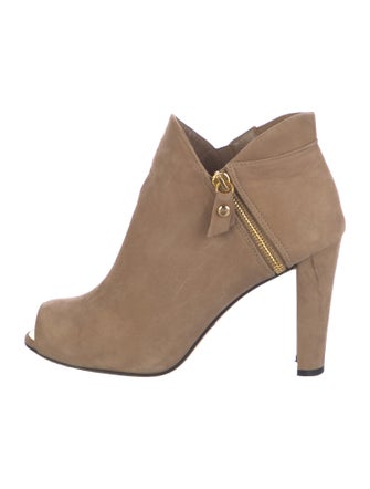 Stuart Weitzman Suede Mules