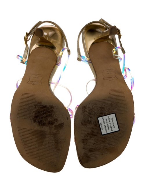 Stuart Weitzman Leather Slingback Sandals