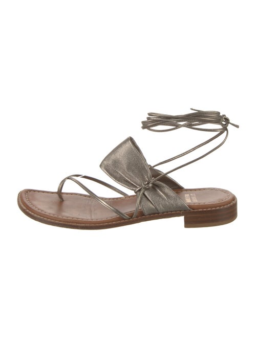 Stuart Weitzman Leather Gladiator Sandals