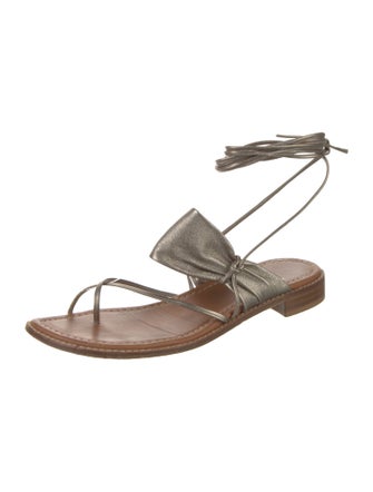 Stuart Weitzman Leather Gladiator Sandals