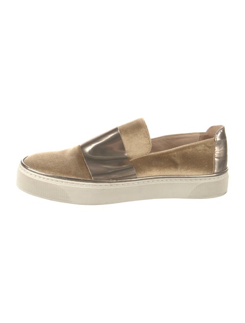 Stuart Weitzman Velvet Sneakers