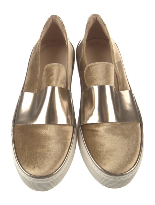 Stuart Weitzman Velvet Sneakers