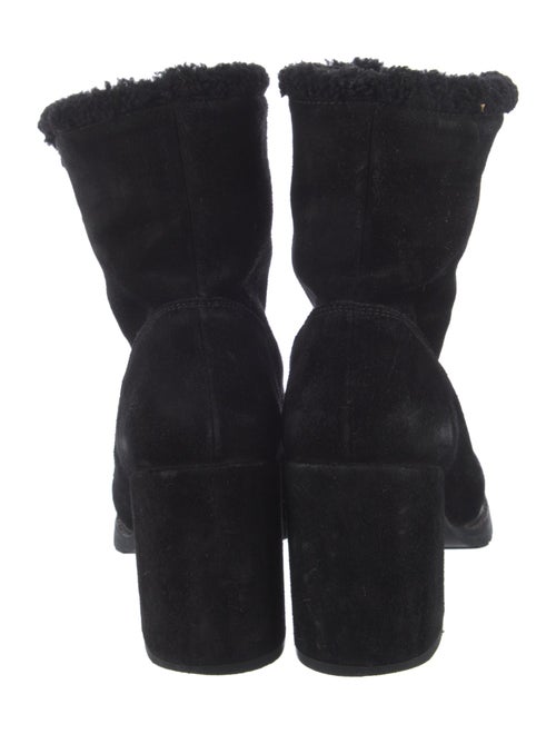 Stuart Weitzman Suede Lace-Up Boots