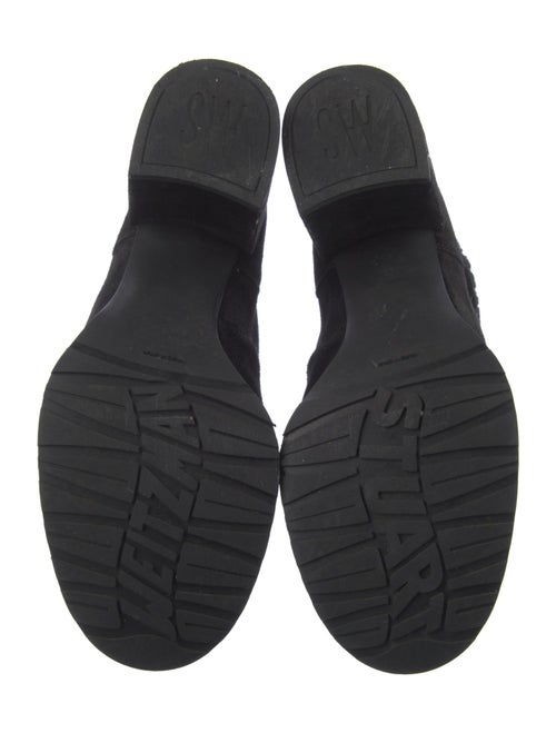 Stuart Weitzman Suede Lace-Up Boots