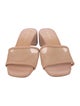 Stuart Weitzman Leather Slides