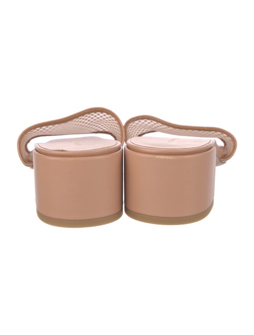 Stuart Weitzman Leather Slides