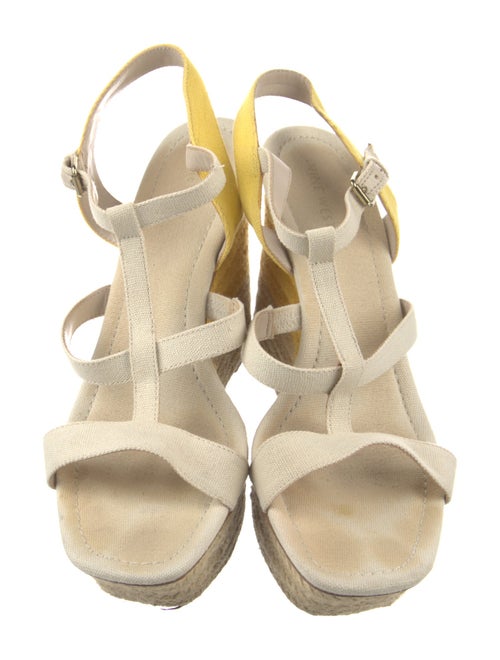 Stuart Weitzman Canvas Espadrilles