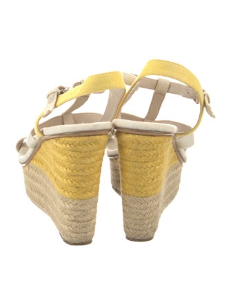 Stuart Weitzman Canvas Espadrilles