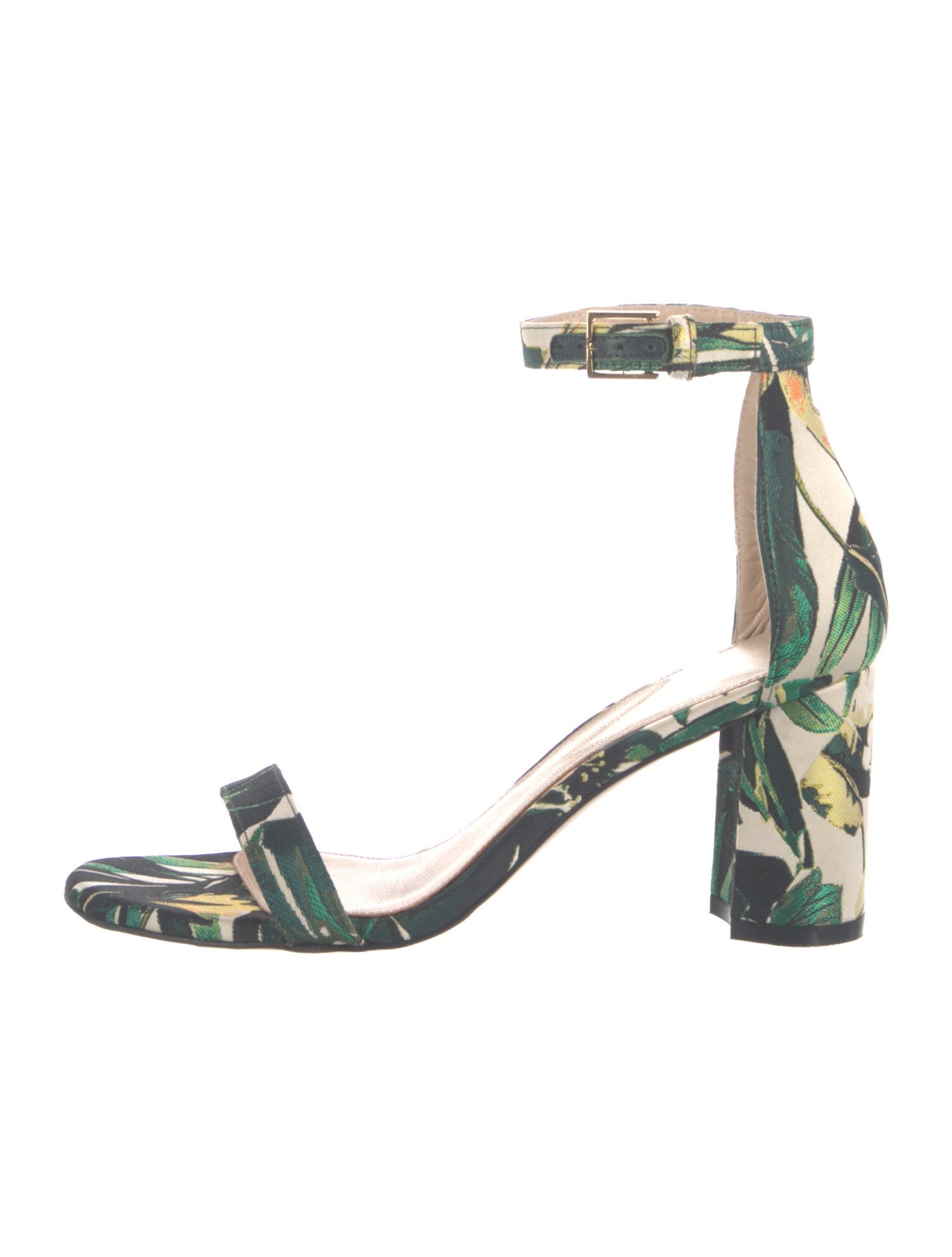 Stuart Weitzman Printed Sandals