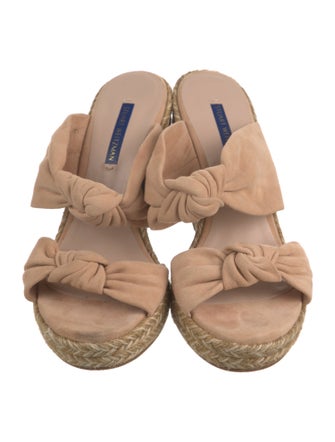 Stuart Weitzman Suede Espadrilles