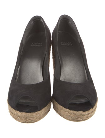 Stuart Weitzman Suede Espadrilles