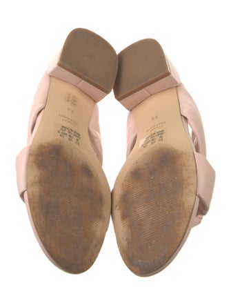 Stuart Weitzman Leather Slides