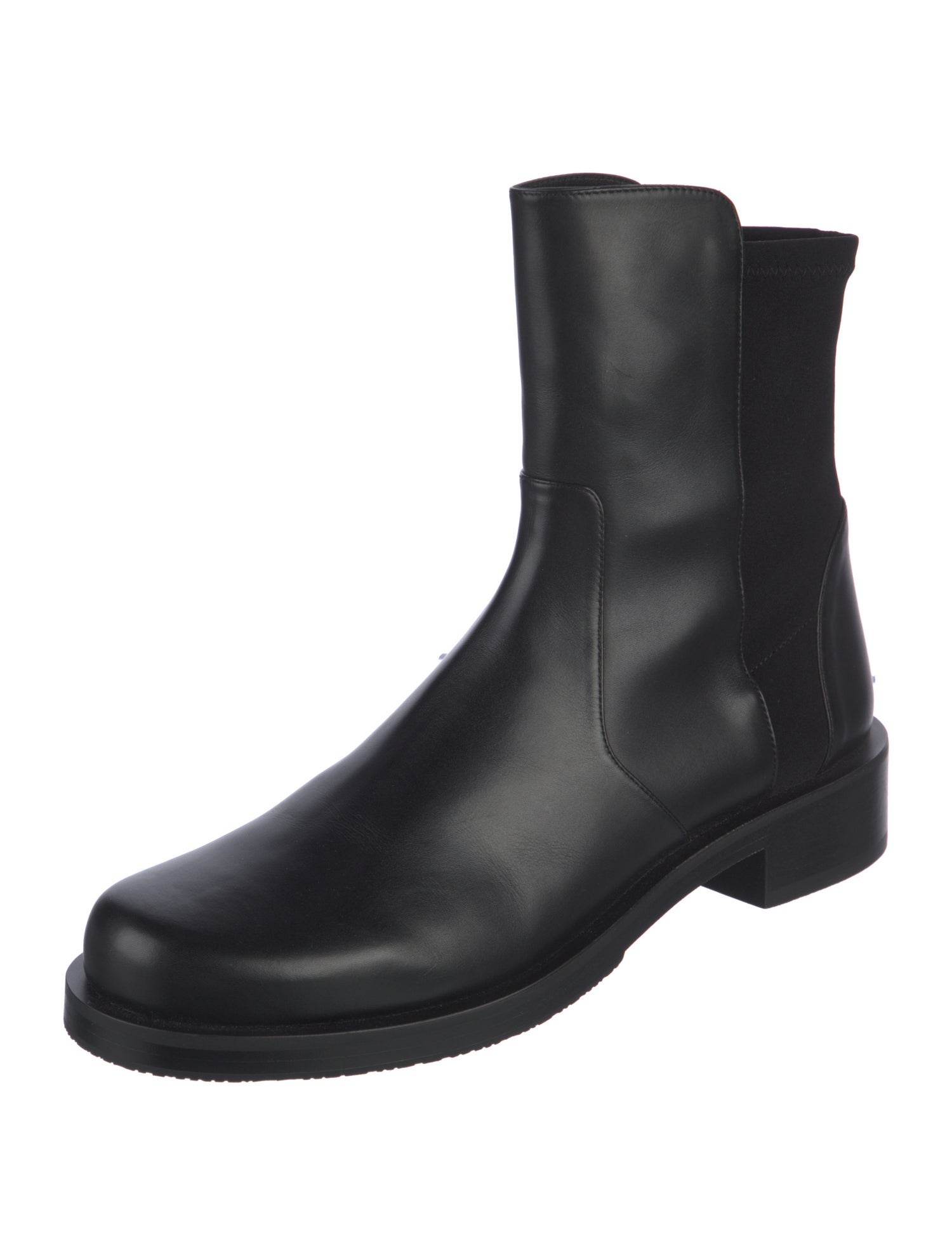 Stuart Weitzman Leather Chelsea Boots