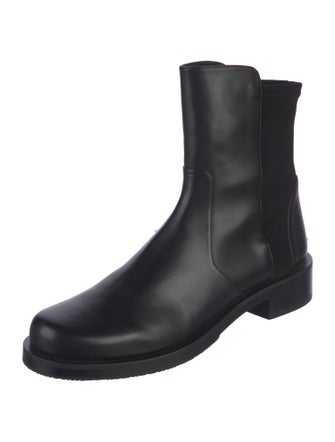 Stuart Weitzman Leather Chelsea Boots
