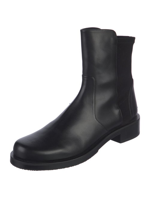 Stuart Weitzman Leather Chelsea Boots