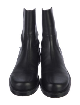 Stuart Weitzman Leather Chelsea Boots