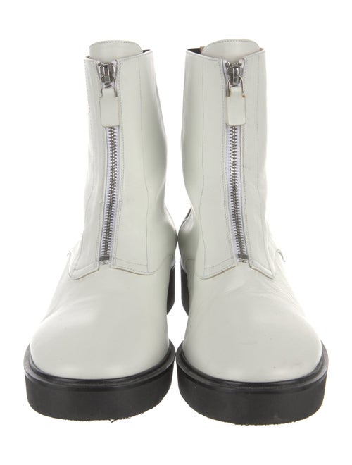 Stuart Weitzman Leather Combat Boots
