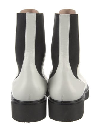 Stuart Weitzman Leather Combat Boots