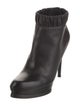 Stuart Weitzman Leather Sock Boots