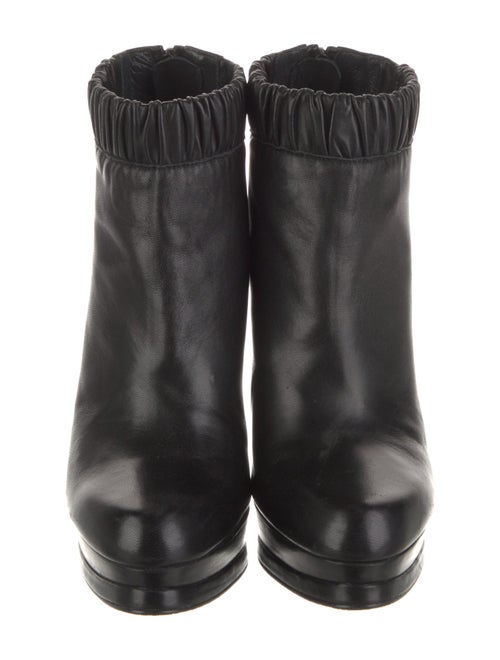 Stuart Weitzman Leather Sock Boots
