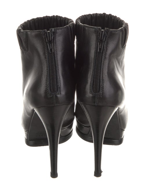 Stuart Weitzman Leather Sock Boots