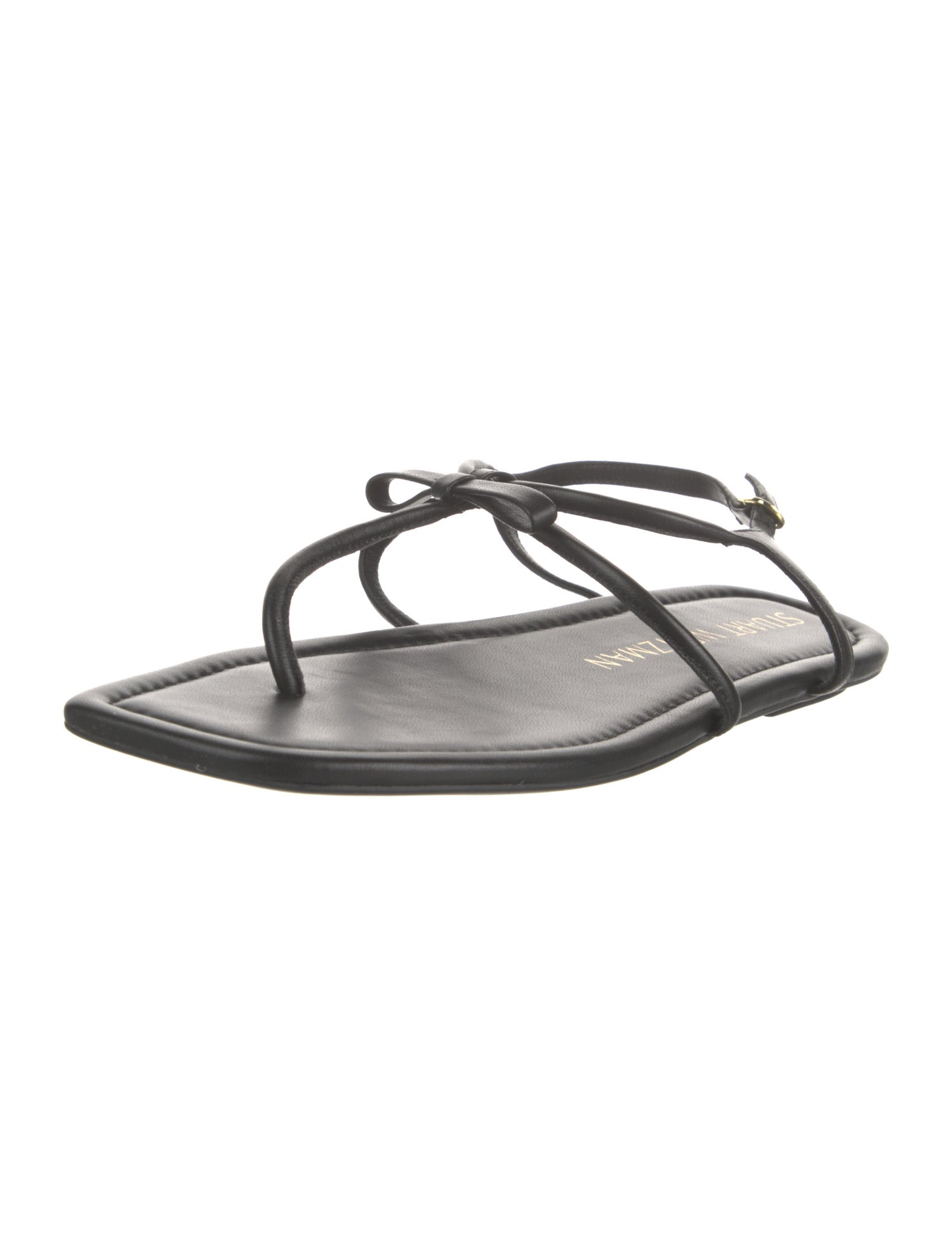 Stuart Weitzman Leather Slingback Sandals