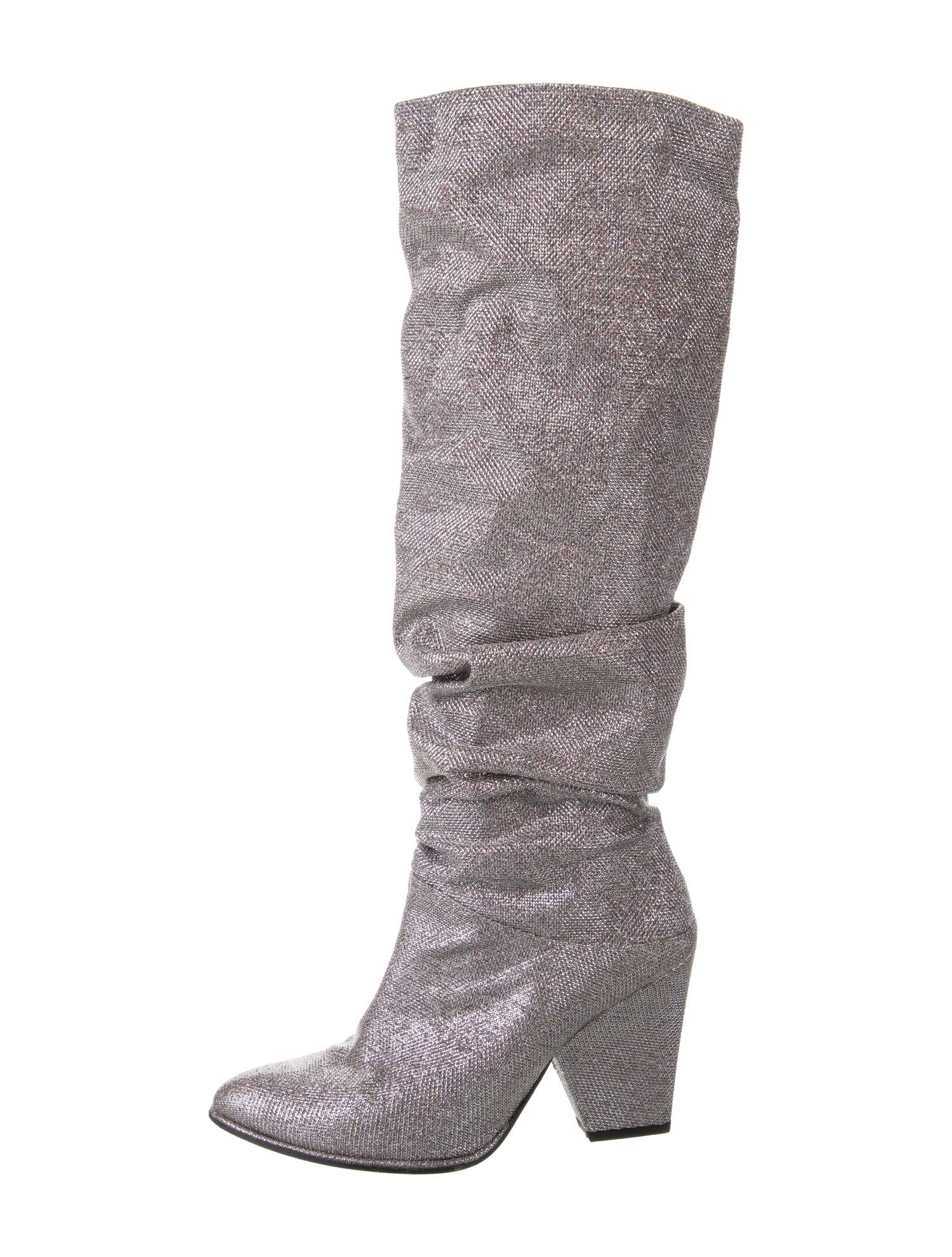 Stuart Weitzman Glitter Accents Boots