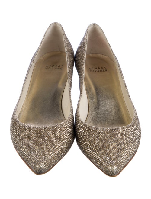 Stuart Weitzman Glitter Pumps