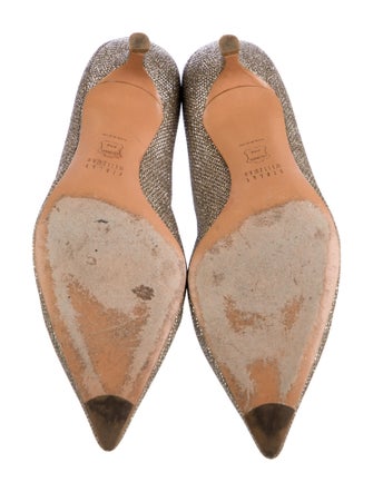 Stuart Weitzman Glitter Pumps