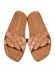 Stuart Weitzman Leather Slides