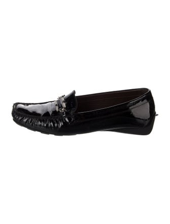 Stuart Weitzman Patent Leather Loafers