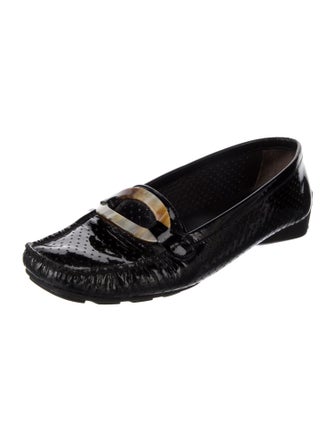 Stuart Weitzman Patent Leather Loafers