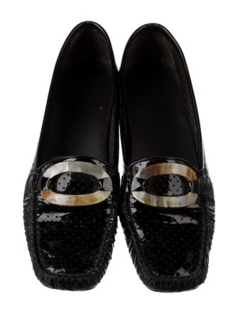 Stuart Weitzman Patent Leather Loafers