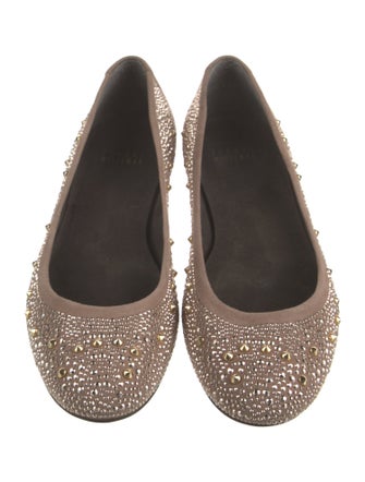 Stuart Weitzman Suede Flats